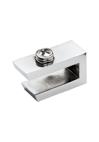 Cam Tutucu Ahşap Raf Tutucu Cam Etejeri Metal U Tipi Krom Metal Vidalı 4 Adet Belirtilmemiş