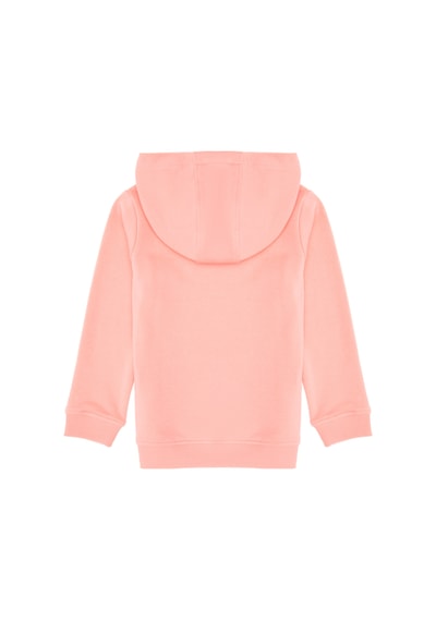 U.S. Polo Assn. Kız Çocuk Neon Pembe Payet İşlemeli Kapüşonlu Basic Sweatshirt 50314312-VR105