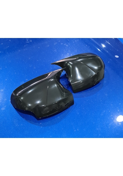 Renault Symbol Yarasa Batman Ayna Kapak - Piano Black - 2013+