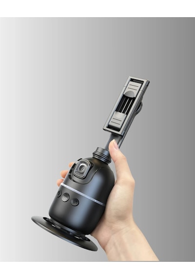 Ceylan Adam Yüz Takipli 360 Akıllı Gimbal Telefon Ve Aksiyon Kamera Uyumlu