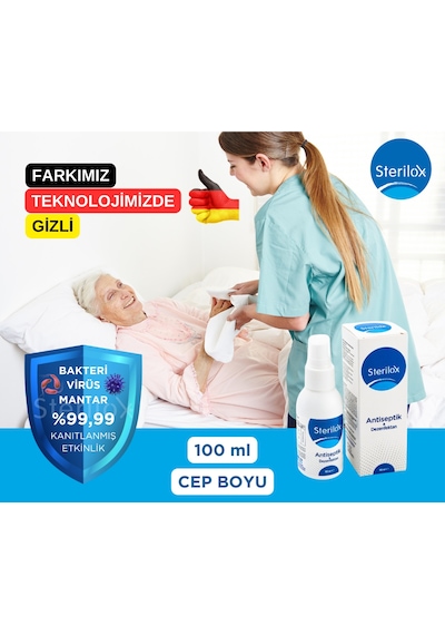 Sterilox Antiseptik & Dezenfektan 100 ML