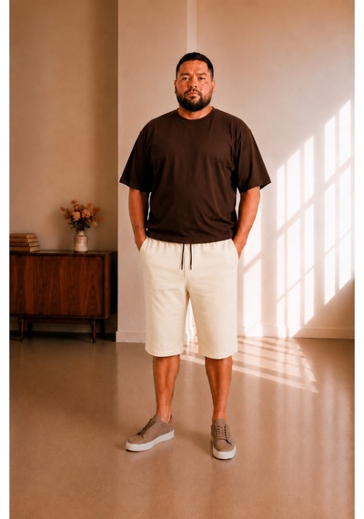 Sngl Tekstil Erkek Kapri S-m-l-xl-2xl Ekru