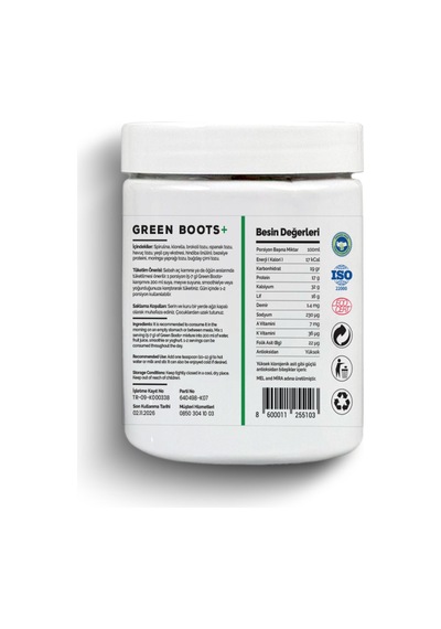 Green Boots+ Daily Supportive Herbal Blend 100g Günlük Destekliyici Bitkisel Karışım