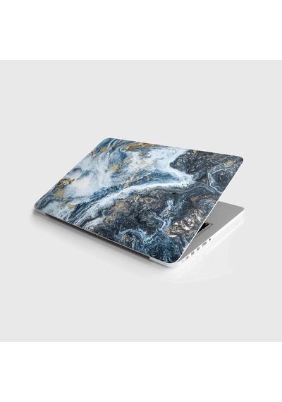 Laptop Sticker Notebook Kaplama Etiketi Soyut Mermer Doku