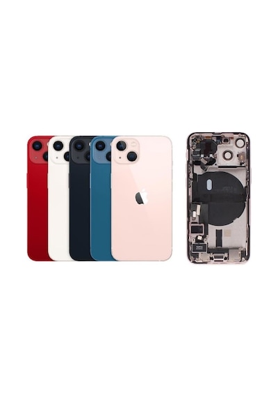 İphone 13 Uyumlu Dolu Kasa Kırmızı