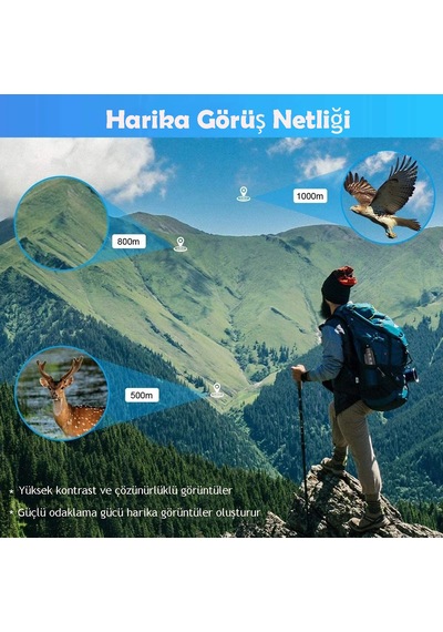 Techtic 40x60 Dürbün Ultra Zoom Monoküler Teleskop