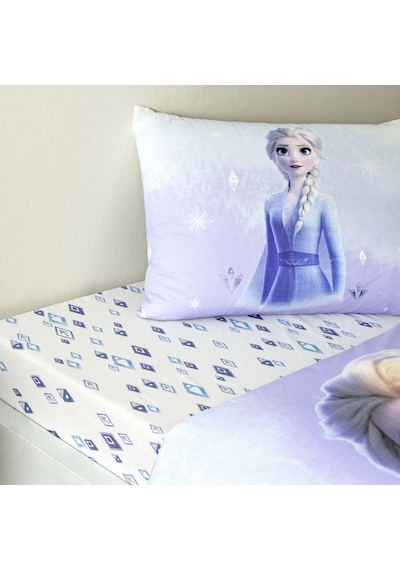 Taç Lisanslı Disney Frozen Diamond Tek Kişilik Pamuk Nevresim Takımı 000000001000049925 Çok Renkli