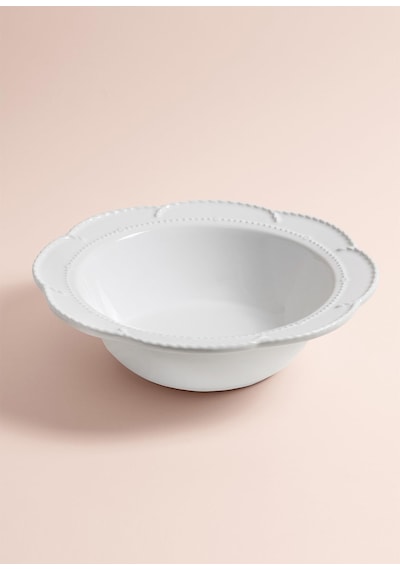 The Mia Grande Salata Kasesi Beyaz 31x9 Cm Grd0015