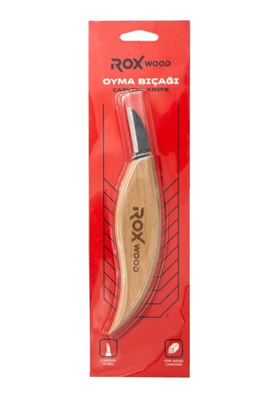 Rox Wood 0373 Ahşap Yontma Ve Oyma Bıçağı