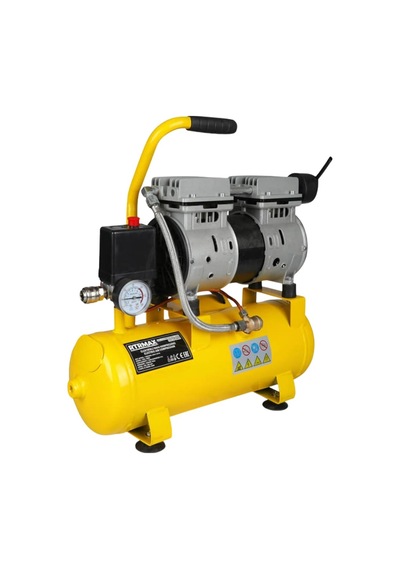 Rtrmax Rtm730 9 Lt Sessiz Hava Kompresörü 0.75 Hp