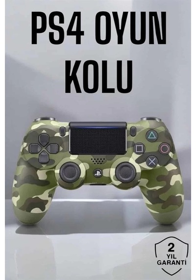 Ps4 Oyun Kolu Kamuflaj Desenli Joystick Mh-hs3946-8348 Çok Renkli