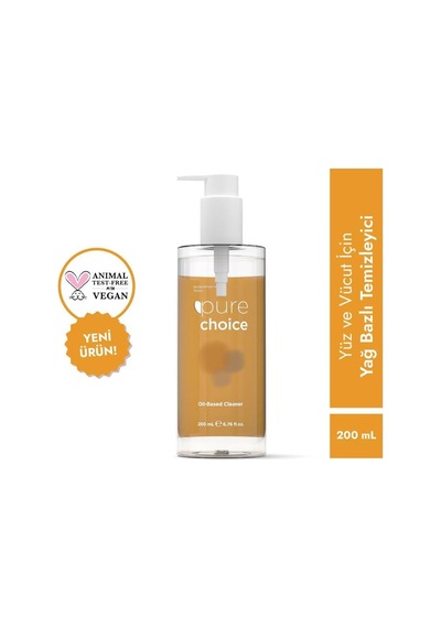 Choice Yüz Ve Vücut Için Temizleme Yağı 200 Ml