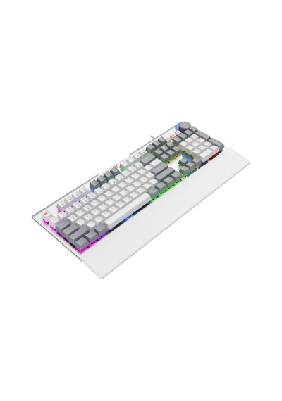 Havit Gamenote Kb898l Pro Rgb Mekanik Oyuncu Klavye Rgb, Full-key Rollover, Ses Tekeri, Bilek Destekli