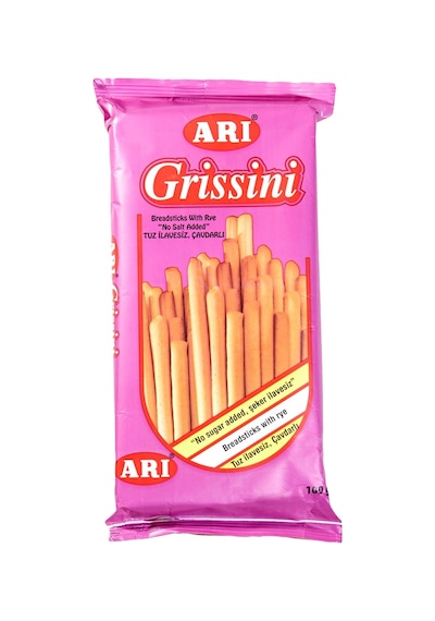 Arı Grissini 100g Tuzsuz - Sağlıklı Atıştırmalık Kraker 6'li Avantaj Paketi - 6 Adet Tarı