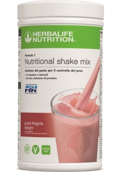 Herbalife Seçimli Formül 1 Besleyici Shake Karışımı Ahududu ve Beyaz Çikolatali