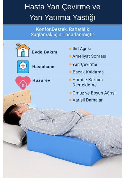 Hasta Yan Çevirme, Ayak, Bel Ve Bacak Yastığı