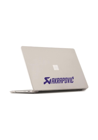 Akrapovıc Lacivert Motosiklet Sponsor Markası Sticker Etiket Mode