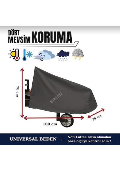 Siyah Karavan Çekme Kancası Koruyucu Örtü, Birleşim Yeri Kılıfı, Su Geçirmez, Toz Ve Kir Önleyici Branda