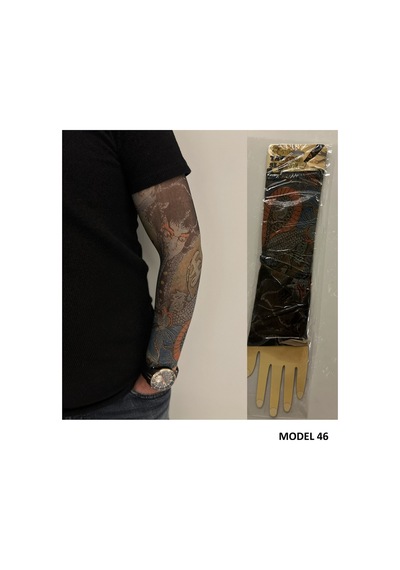 Giyilebilir Dövme 3 Çift 6 Adet Kol Çorap Dövmesi Sleeve Tattoo Set18