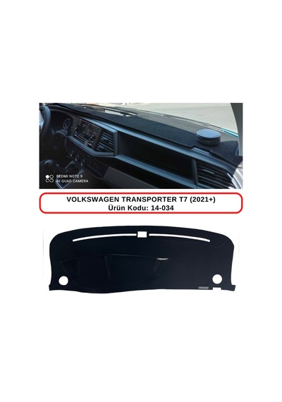 VOLKSWAGEN TRANSPORTER T7 (2021+) TORPİDO KORUMASI / HALISI / ÖRTÜSÜ / KILIFI