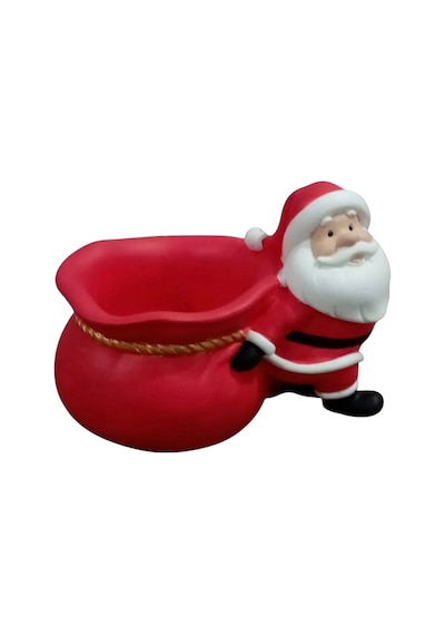 Yılbaşı Noel Kendin Boya Hobi Noel Baba Saksı Kalemlik Çerezlik Mumluk