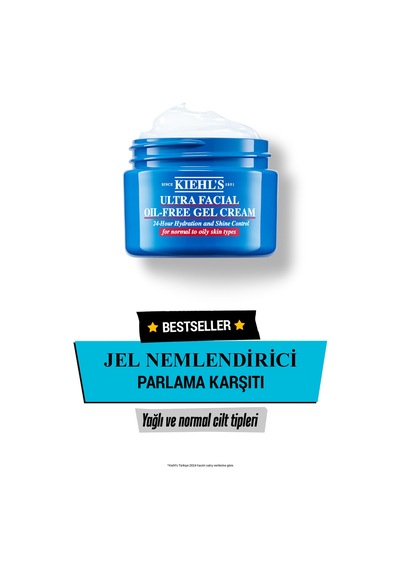Yağlı Ve Normal Ciltler İçin Parlamayı Azaltan, Ferahlatıcı Ve Nemlendirici Jel Krem 28 Ml