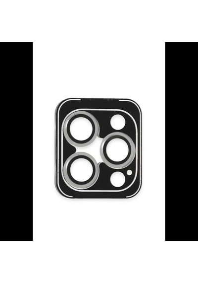 İphone 16 Pro Max Pvd Metal Kamera Lens - Gümüş Diğer