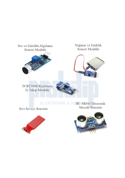 Arduino Başlangıç Seti Uno R3 ( Ch340 ) 107 Parça 344 Adet