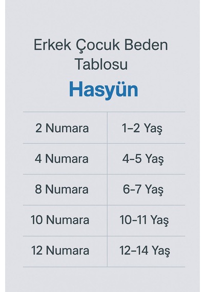 Hasyün Erkek Çocuk İnce Termal Yün Atlet 520e - 1 Adet Ekru