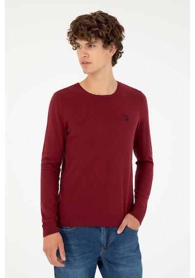 U.s. Polo Assn. Erkek Bordo Kazak /triko 50293505-vr014 Bordo