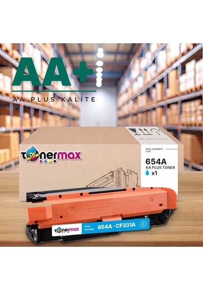 Hp 654a Cf331a Mavi Uyumlu Toner Aa Plus / Color Laserjet Enterprise M651