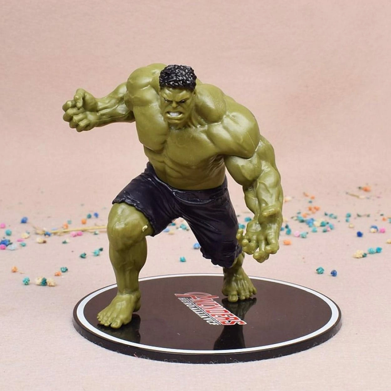 Marvel Avengers Yenilmezler Hulk Özel Stantlı Oyuncak Figür Karakter Masaüstü Biblo Gençlere Hediye Marvel - Avengers