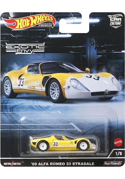 Hot Wheels Premium 69 Alfa Romeo 33 Stradale