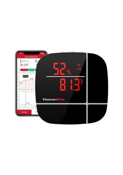 Lexroo Thermopro Tp90 Wifi Akıllı İç Mekan Termometre Ve Nem Ölçer