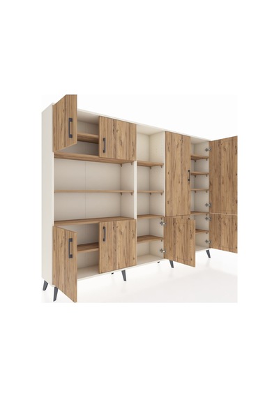 Arges Dolap 14 Raflı 9 Kapaklı 220x30x163 Aytaşı-çam Atlas Çam - Aytası Arges Dolap 14 Raflı 9 Kapaklı 220x30x163 Aytaşı-çam Atlas Çam - Aytası