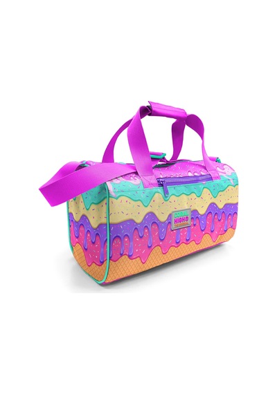 Coral High Pembe Rengarenk Dondurma Desenli Spor Çantası 27515