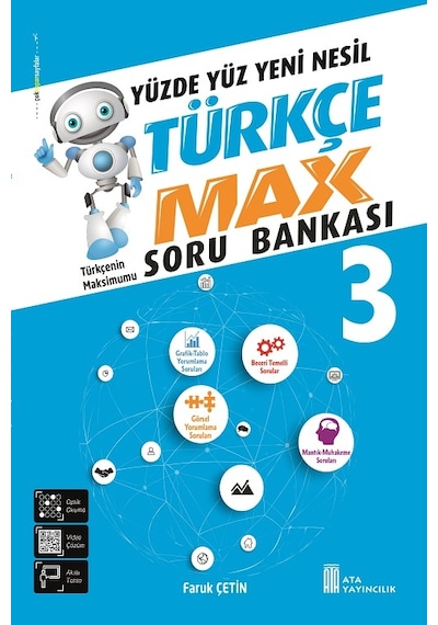 Ata Yayıncılık 3. Sınıf Türkçe Max Soru Bankası