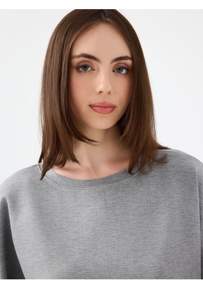 LOFT Oversize Kadın Sweatshirt Lf2040812 Q1.v1 Gri