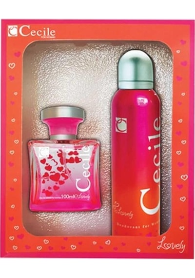 Cecile Lovely Kadın Parfüm EDT 100 ML + Deodorant 150 ML