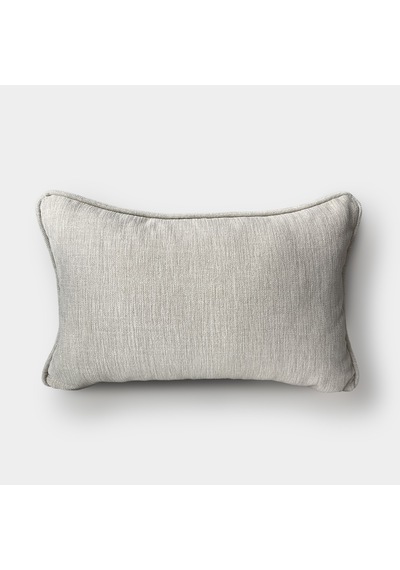 "solid" Keten Dokulu Kırlent Kılıfı - 30x50 - Bej Bej