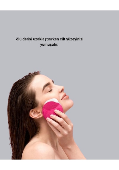 Çok İşlevli Şarjlı Yüz Temizleme Ve Masaj Aleti Derinlemesine Temizlik, Cilt Yenileme Ve Kan Dolaşımı Artırıcı