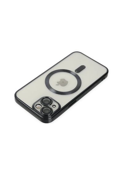 Newface Apple iPhone Uyumlu  14 Kılıf Kross Magneticsafe Kapak Siyah