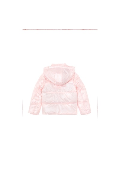 U.S. Polo Assn. Kız Çocuk Açık Pembe Kapüşonlu Mont 50313056-VR078