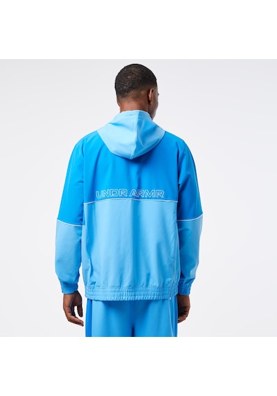 Under Armour Baseline Woven Erkek Mavi Ceket Düz 1383400 Mavi