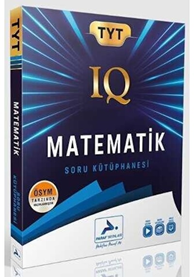 TYT IQ Matematik Soru Kütüphanesi -  PRF Paraf Yayınları
