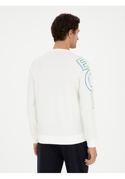 Cacharel Erkek Beyaz Sweatshirt 50284566-vr013