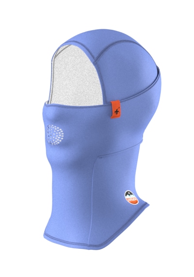 Pro Balaklava, Baskılı, Su İtici Özellikli Dwr Snowboard, Kayak, Motosiklet, Bisiklet Kar Maskesi Açık Mavi