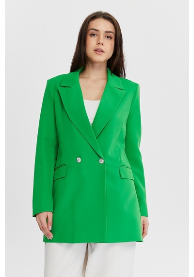 Oversize Dokuma Blazer Ceket 001