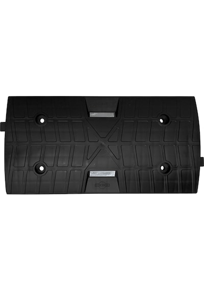 Mercekli Klasik Hız Kesici, Yol Kasisi 25 X 50 X 3,5 Cm Siyah-3800