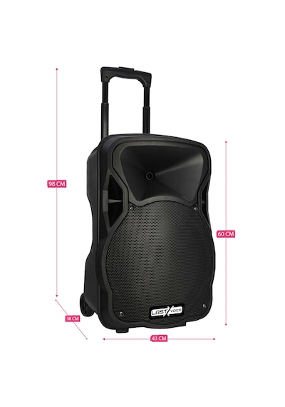 LS-P1915EE-PAK Taşınabilir Şarjlı Ses Sistemi 1200 W + 800 W